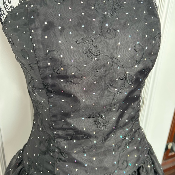 Jessica McClintock for Gunne Sax 11 / 12 VINTAGE 1980s prom dress - Picture 3 of 14